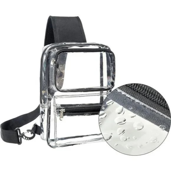 New Clear Sling Backpack Transparent Bag ✨Host Pick✨ - Picture 6 of 8